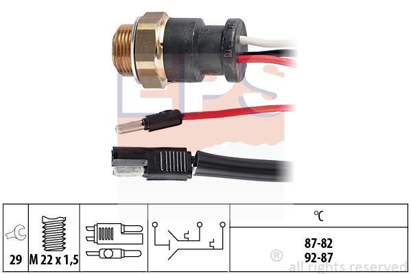 Eps 1.850.601 Fan switch 1850601