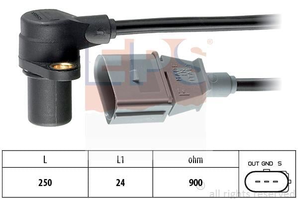 Eps 1.953.254 Crankshaft position sensor 1953254