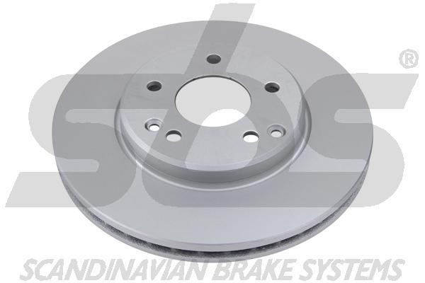 Front brake disc ventilated SBS 1815313332