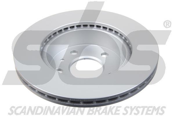 Front brake disc ventilated SBS 1815313335