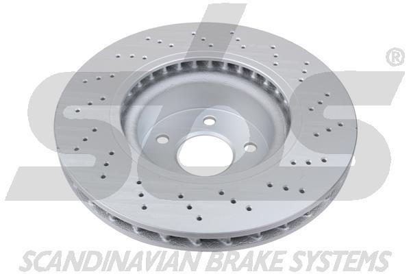Front brake disc ventilated SBS 1815313351