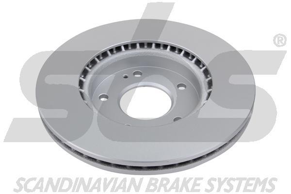 Front brake disc ventilated SBS 1815313445