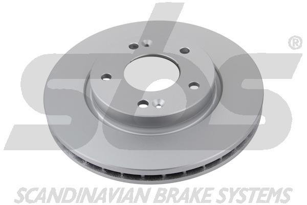 Front brake disc ventilated SBS 1815313449