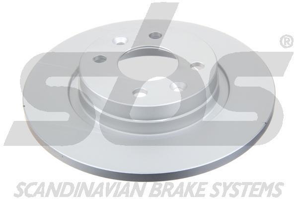 Unventilated front brake disc SBS 1815313939