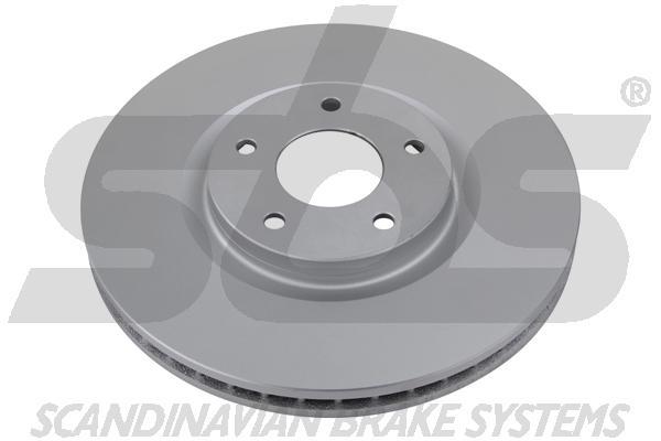 Front brake disc ventilated SBS 1815313968