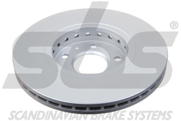 Front brake disc ventilated SBS 1815313971