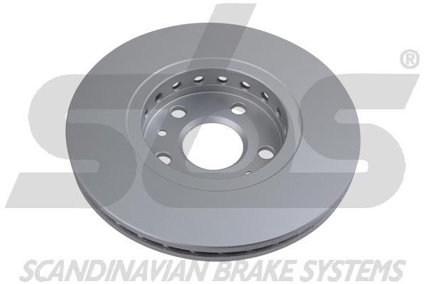 Front brake disc ventilated SBS 1815313974