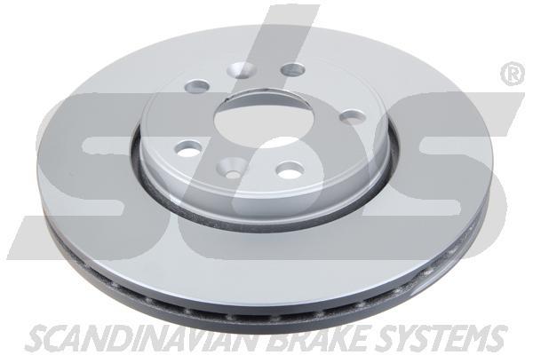 Front brake disc ventilated SBS 1815313982