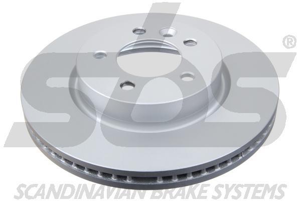 Front brake disc ventilated SBS 1815314026