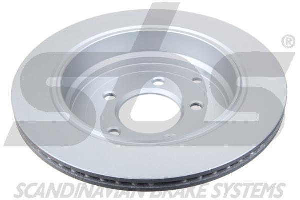 Rear ventilated brake disc SBS 1815314028