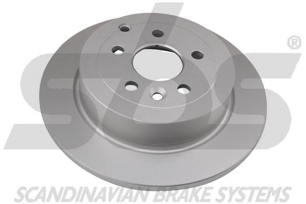 Rear brake disc, non-ventilated SBS 1815314031