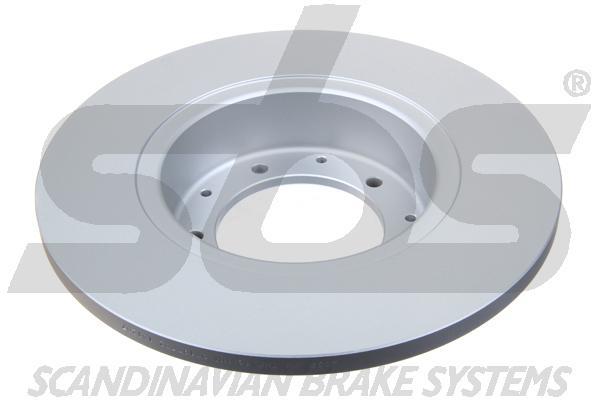 Rear brake disc, non-ventilated SBS 1815314039