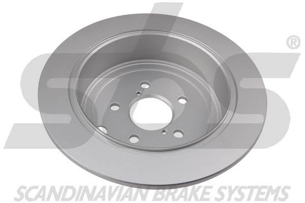 Rear brake disc, non-ventilated SBS 1815314418