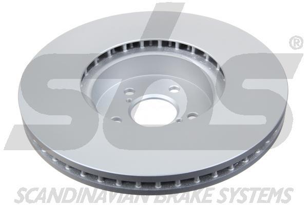 Front brake disc ventilated SBS 1815314419