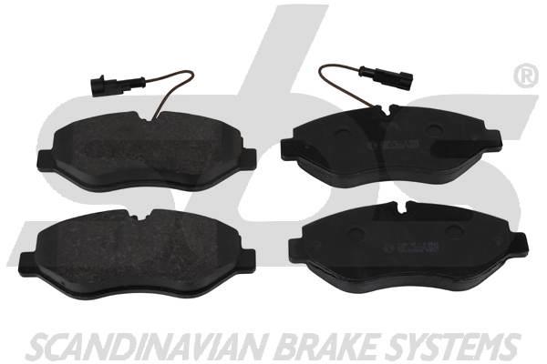 SBS 1501222268 Brake Pad Set, disc brake 1501222268