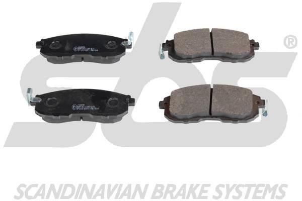 SBS 1501222270 Brake Pad Set, disc brake 1501222270