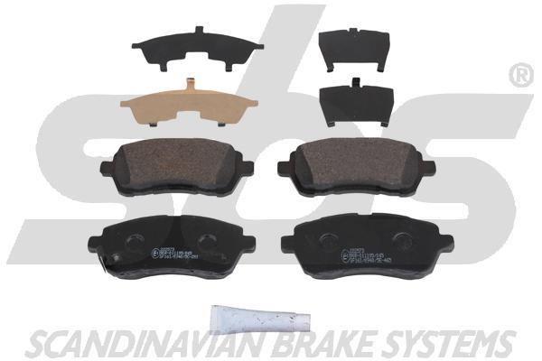SBS 1501222573 Brake Pad Set, disc brake 1501222573