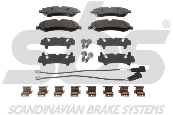 SBS 1501222576 Brake Pad Set, disc brake 1501222576