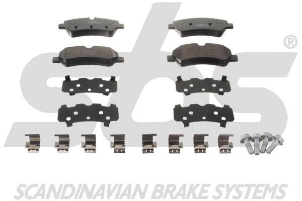 SBS 1501222578 Brake Pad Set, disc brake 1501222578