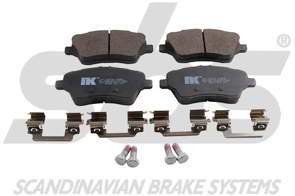 SBS 1501222579 Brake Pad Set, disc brake 1501222579