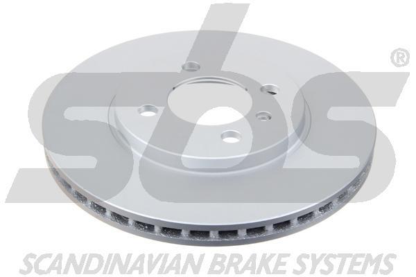Front brake disc ventilated SBS 1815311509