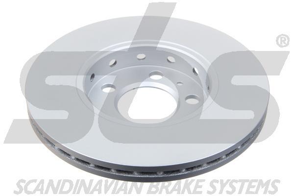 Front brake disc ventilated SBS 1815314758