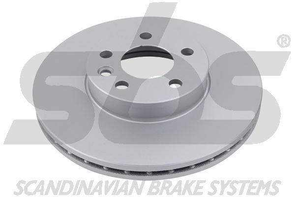 Front brake disc ventilated SBS 1815314772
