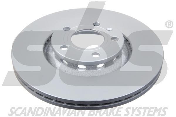 Front brake disc ventilated SBS 1815314773