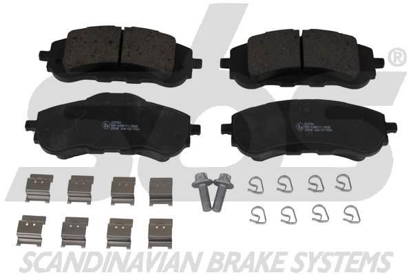 SBS 1501223754 Brake Pad Set, disc brake 1501223754