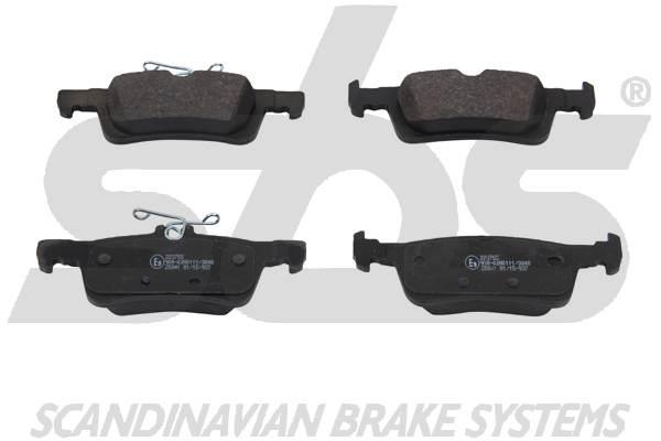 SBS 1501223755 Brake Pad Set, disc brake 1501223755