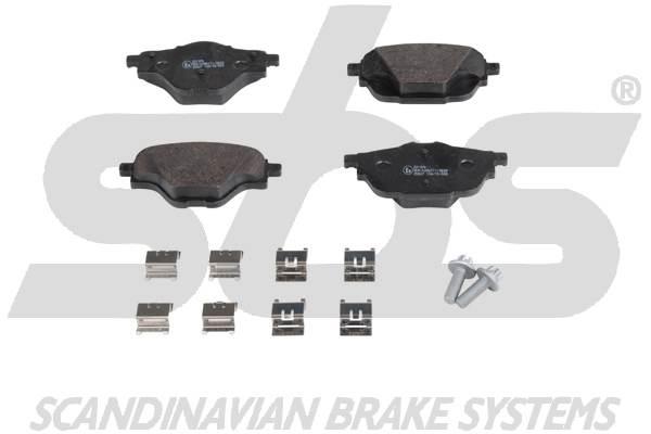 SBS 1501221976 Brake Pad Set, disc brake 1501221976