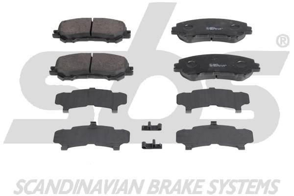 SBS 1501222272 Brake Pad Set, disc brake 1501222272