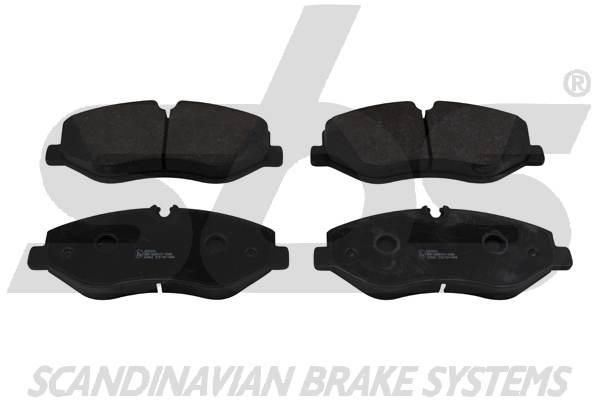 SBS 1501223376 Brake Pad Set, disc brake 1501223376