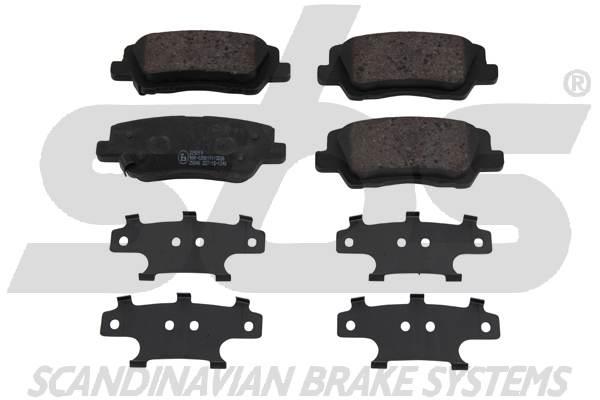 SBS 1501229219 Brake Pad Set, disc brake 1501229219