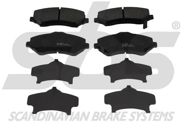 SBS 1501229335 Brake Pad Set, disc brake 1501229335