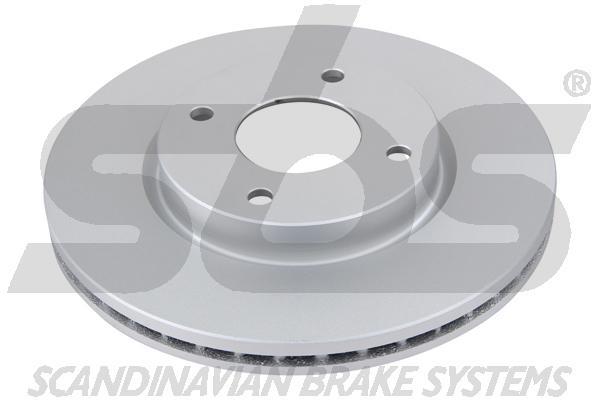Front brake disc ventilated SBS 1815312283