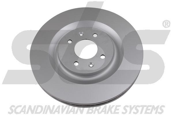 Front brake disc ventilated SBS 1815311955