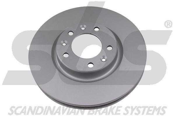 Front brake disc ventilated SBS 1815311956