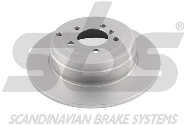 Rear brake disc, non-ventilated SBS 1815314047