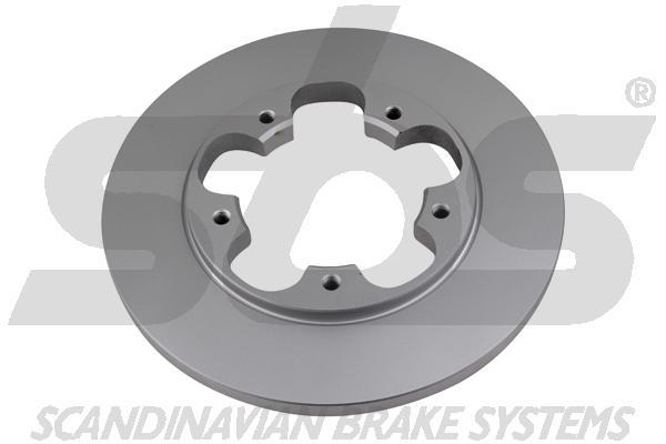 Rear brake disc, non-ventilated SBS 1815312595