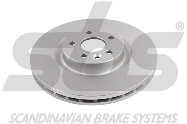 Front brake disc ventilated SBS 1815314053