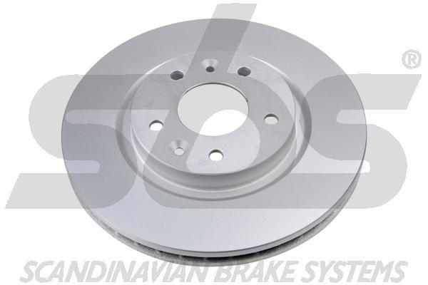 Front brake disc ventilated SBS 1815312290