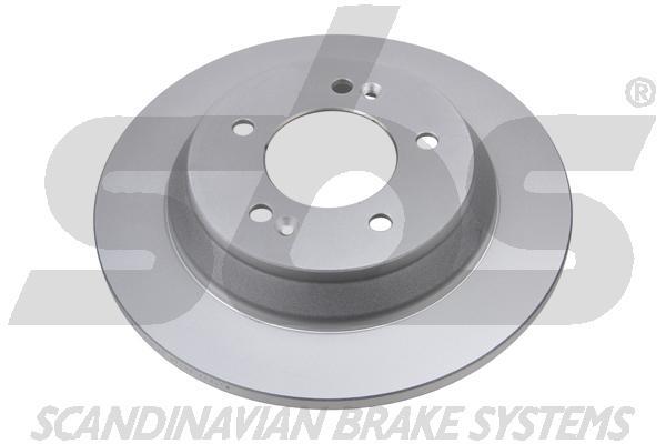 Rear brake disc, non-ventilated SBS 1815313542