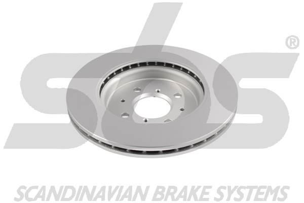 Front brake disc ventilated SBS 1815315236