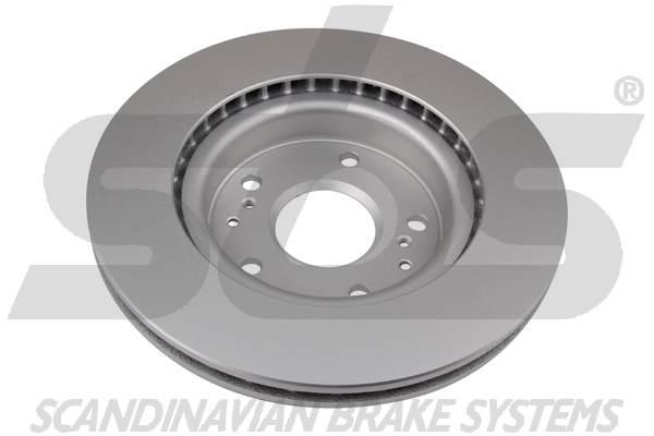 Rear ventilated brake disc SBS 1815315231