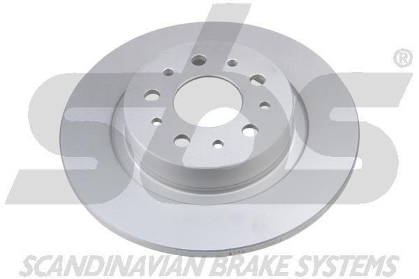 Rear brake disc, non-ventilated SBS 1815312369
