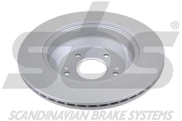 Rear ventilated brake disc SBS 1815313454
