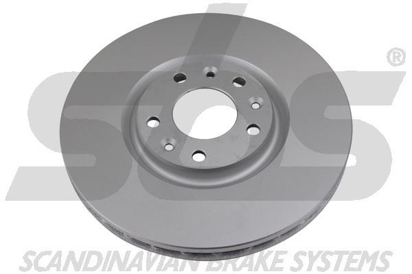 Front brake disc ventilated SBS 1815313750