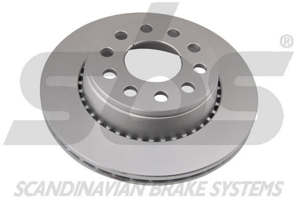 Rear ventilated brake disc SBS 1815314781