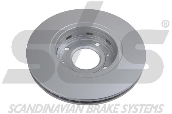 Front brake disc ventilated SBS 1815314839